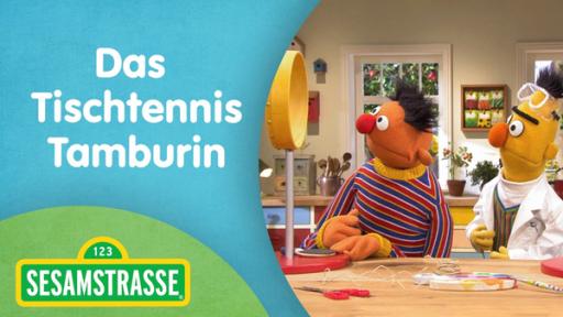 Das Tischtennis Tamburin | Rechte: NDR Sesamstraße: Das Tischtennis Tamburin